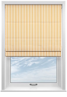 The British Stripe Co. Mary, Notting Hill No.1 - Twist&Fit Roman Blind